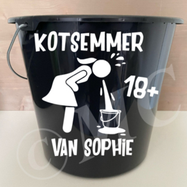 Sticker : Kotsemmer 18+ vrouw
