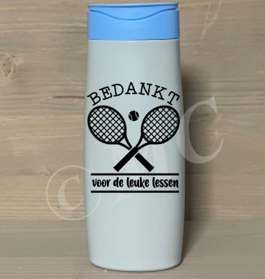 Douchegel: Bedankt - Tennis