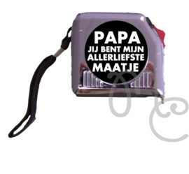 Sticker : Papa / Opa jij bent mijn / ons allerliefste maatje