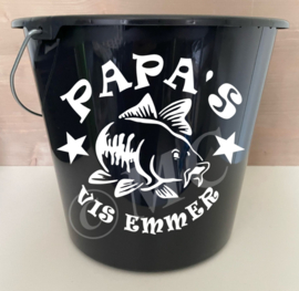 Sticker : Papa/opa's vis emmer
