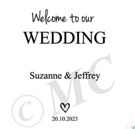 Welcome to our weddding