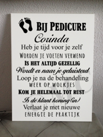 Bij Pedicure "naam"