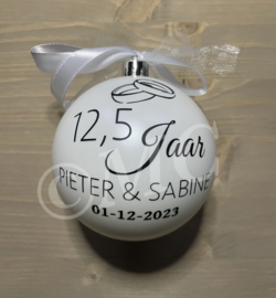 Kerstbal: 12,5 jaar getrouwd