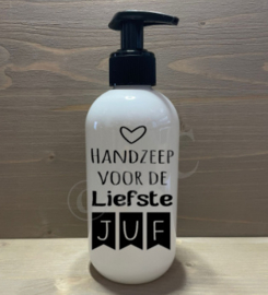 Zeeppompje - Handzeep voor de liefste juf