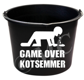 Sticker :  Game over Kotsemmer