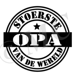 Stempel : Stoerste papa van de wereld