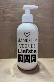 Zeeppompje - Handzeep voor de liefste juf