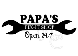 papa / opa fix it shop