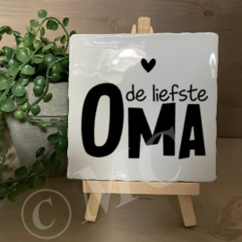 tegel:  De Liefste Opa/Oma