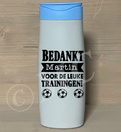 Douchegel Bedankt "naam" voor de leuke trainingen