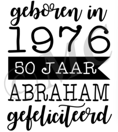 Geboren in .... Abraham
