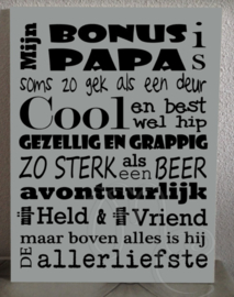 Mijn bonus papa is