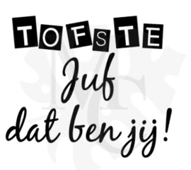 Tofste juf/meester dat ben jij!