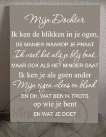 Mijn dochter