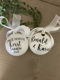 Kerstbal : Onze eerste kerst samen