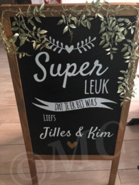 Sticker -Super leuk dat je er bij was