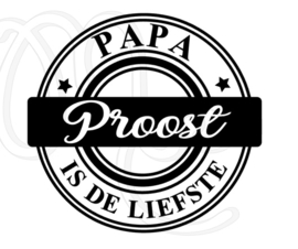 Papa / Opa is de liefste proost