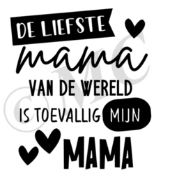 De liefste mama van de wereld