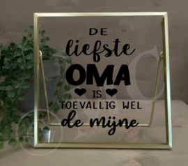 Industrieel lijstje: De liefste mama is toevallig wel de mijne