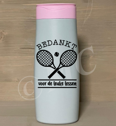 Douchegel: Bedankt - Tennis