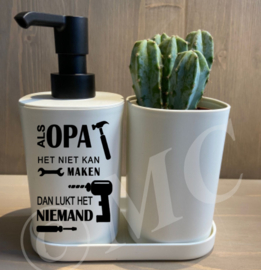 Luxe zeeppompje set - Als papa / opa het niet kan maken