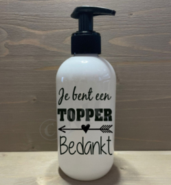 Zeeppompje - Je bent een topper bedankt