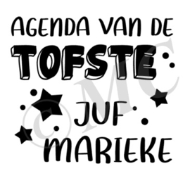 Agenda van de tofste juf