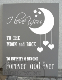 I love you to the moon