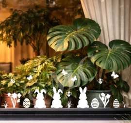 Statisch - pasen konijntjes