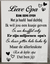 Lieve Opa