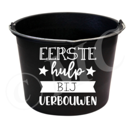 Sticker - Eerste hulp bij verbouwen / klussen