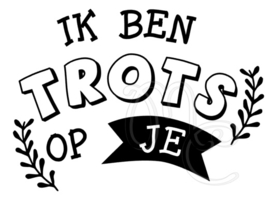 Ik ben trots op je