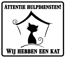 Attentie hulpdiensten