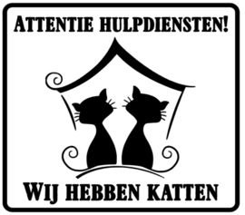 Attentie hulpdiensten