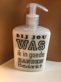 Etiket - Bij jou was ik in goede handen Bedankt