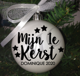 Kerstbal "Mijn 1e kerst"