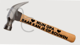 Sticker : Mijn papa daar kan je op bouwen