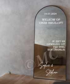 spiegelsticker: Welcome you look amazing