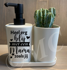 Luxe zeeppompje set -Heel erg blij met een mama zoals jij