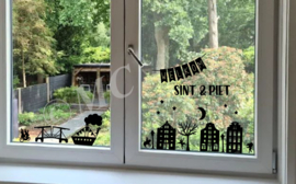 Statisch -Welkom sint en piet straatje
