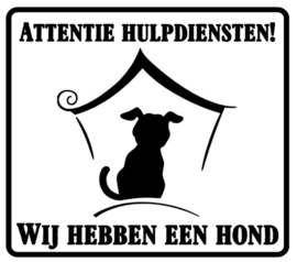 Attentie hulpdiensten