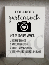 Polaroid Gastenboek