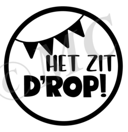 Het zit drop rond