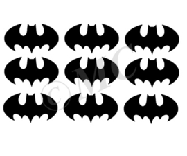 Traktatie stickers "batman"