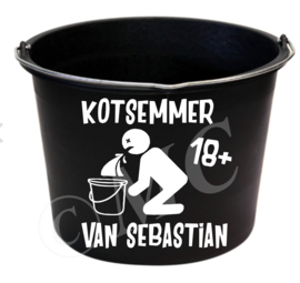 Sticker : Kotsemmer 18+ man