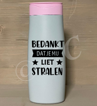 Douchegel bedankt dat je mij liet stralen