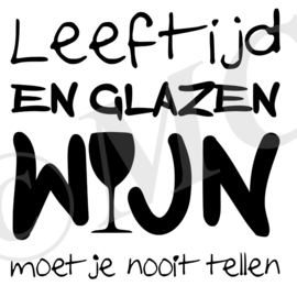 Leeftijd en glazen wijn moet je nooit tellen