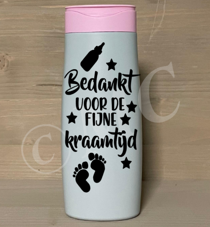 Douchegel- Bedankt voor de fijne kraamtijd