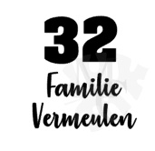 Huisnummer / Familie naam