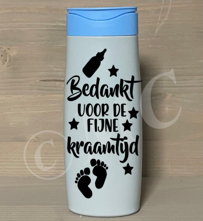 Douchegel- Bedankt voor de fijne kraamtijd
